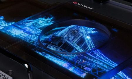 ال جی از اولین نمونه واقعی نمایشگر کشسان دنیا رونمایی کرد؛ از ۱۲ به ۱۸ اینچ!