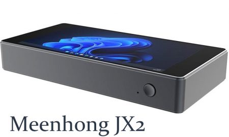مینی کامپیوتر Meenhong JX2 با صفحه نمایش لمسی معرفی شد