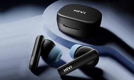 ایرباد Duopods A450 میوی با قابلیت پخش 45 ساعته موسیقی از راه می‌رسد!