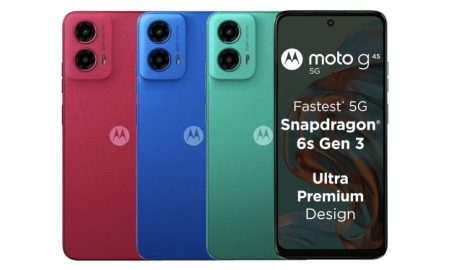 گوشی خوش‌قیمت موتو G45 با نمایشگر 120 هرتزی معرفی شد