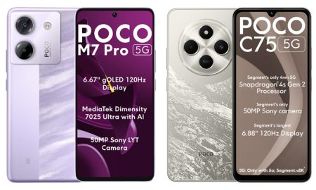 شیائومی از گوشی‌های پوکو M7 پرو فایوجی و پوکو C75 فایوجی رونمایی کرد
