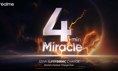 فناوری شارژ فوق‌سریع 320 واتی ریلمی رونمایی شد؛ شارژ کامل باتری زیر 5 دقیقه!