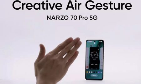 ریلمی نارزو 70 پرو 5G از بیش از 10 ژست هوایی پشتیبانی خواهد کرد!