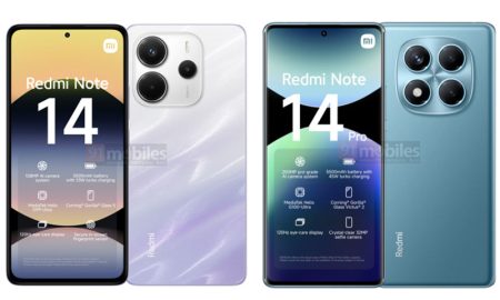 تصاویر رندر و مشخصات ردمی نوت 14 فورجی و ردمی نوت 14 پرو فورجی فاش شد!