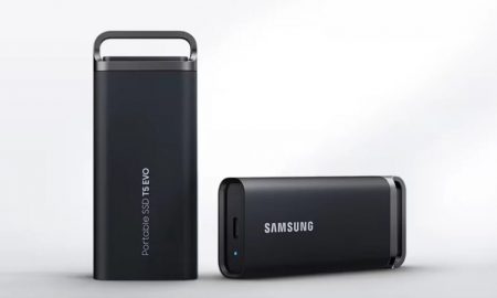 سامسونگ از SSD اکسترنال T5 EVO با حداکثر ظرفیت ۸ ترابایت رونمایی کرد