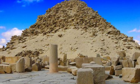 اتاق های جدیدی در داخل هرم ساحورع مصر کشف شدند