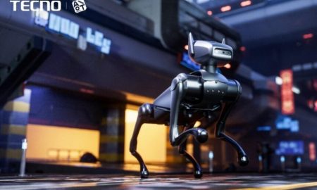 تکنو از یک کنسول دستی، عینک واقعیت افزوده و سگ رباتیک جدید رونمایی کرد!