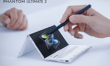 تکنو از طرح مفهومی گوشی تاشو فانتوم آلتیمیت 2 با نمایشگر سه‌گانه پرده برداشت