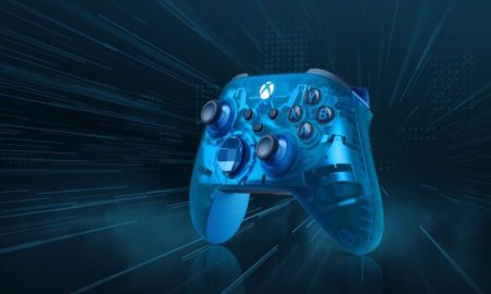 کنترلر نیمه‌شفاف آبی‌رنگ Sky Cipher ایکس باکس معرفی شد