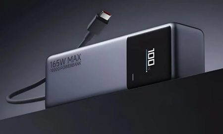 رونمایی شیائومی از پاوربانک ۱۰ هزار میلی‌آمپرساعتی با پشتیبانی از شارژ سریع ۱۶۵ واتی