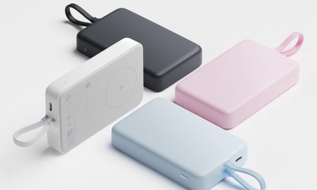 پاوربانک مغناطیسی شیائومی با ظرفیت 10000 میلی‌آمپر ساعتی و کابل داخلی رونمایی شد