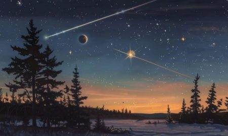 آسمان شب در ماه دسامبر: درخشش زهره، تابش مشتری و بارش شهابی!