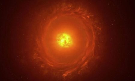 اولین تصویر نزدیک از یک ستاره در حال مرگ خارج از کهکشان راه شیری!