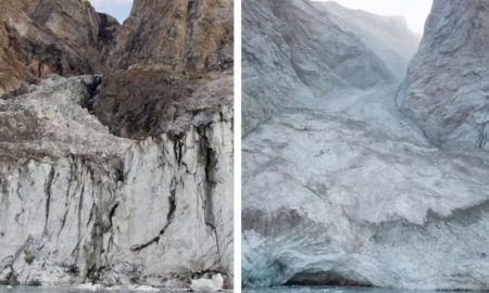 علت لرزش 9 روزه زمین کشف شد؛ سقوط کوه در گریلند!