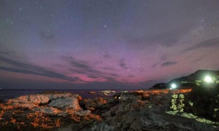 شفق‌های مرموز آبی و صورتی بر فراز ژاپن؛ چالشی برای دانشمندان!