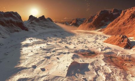 عرض‌های جغرافیایی میانی مریخ می‌تواند با سطح یخی خود میزبان حیاتی فتوسنتزی باشد!