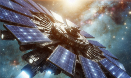 تامین انرژی لازم برای فضاپیماها از طریق ارسال پرتو با اولین نیروگاه خورشیدی فضایی جهان!