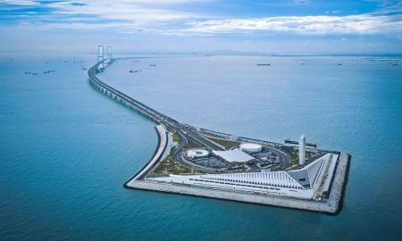 چین ۱۰ رکورد جهانی برای پل/تونل دریایی جدید خود ثبت کرد!