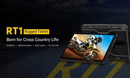اوکیتل از اولین تبلت سری Rugged خود با مقاومت در برابر آب، خاک و سقوط رونمایی کرد